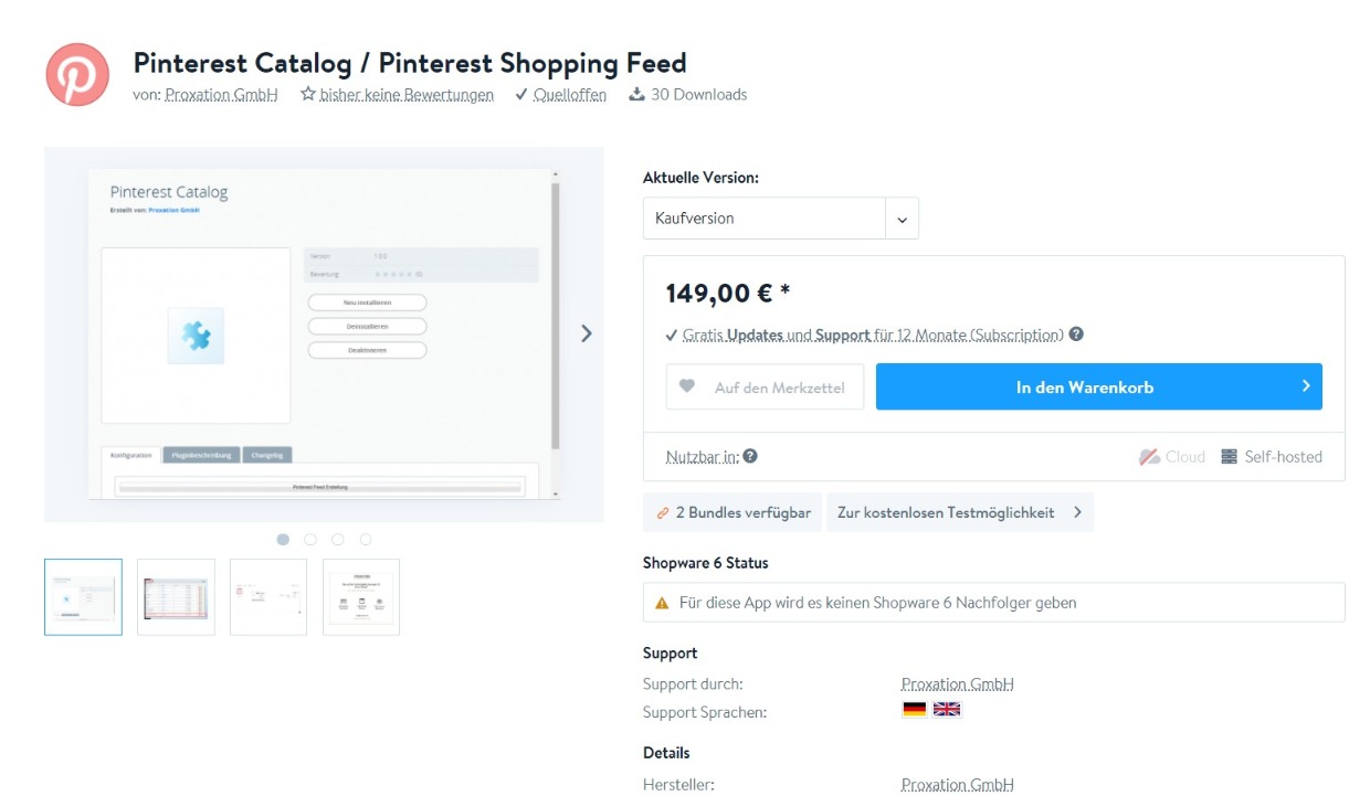 Pinterest-Catalog-Shopping-Feed-plugin-shopware-proxation-agentur