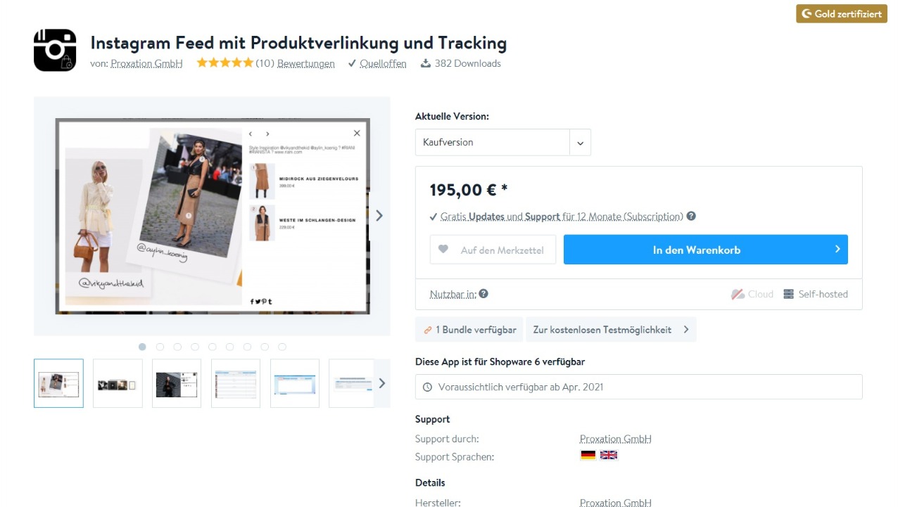 shoppable-instagram-feed-proxation-agentur-münchen